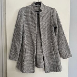 Herringbone Gray Women's Coat